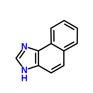 1H-萘[1,2-d]咪唑结构式_233-53-4结构式