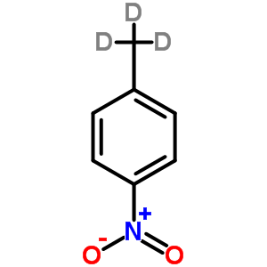 对硝基甲苯-D3结构式_23346-24-9结构式