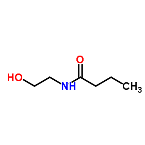 n-(2-羟基乙基)-丁酰胺结构式_23363-91-9结构式