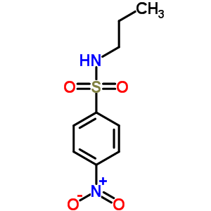 4-硝基-N-丙基苯磺酰胺结构式_23530-47-4结构式