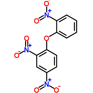 2,4-二硝基-1-(2-硝基苯氧基)-苯结构式_2363-39-5结构式