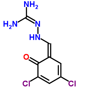 2-[(3,5-二氯-2-羟基苯基)亚甲基]-肼羧酰胺结构式_23817-85-8结构式