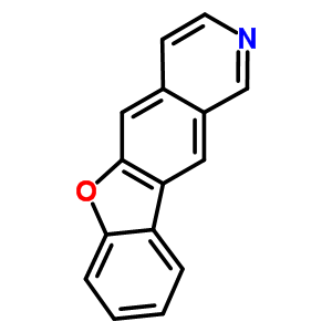 苯并呋喃并[2,3-g]异喹啉(8ci,9ci)结构式_23985-77-5结构式