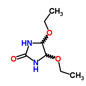 4,5-二乙氧基-2-咪唑啉酮结构式_24044-29-9结构式