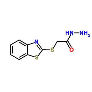 (苯并噻唑-2-磺酰基)-乙酸肼结构式_24044-91-5结构式