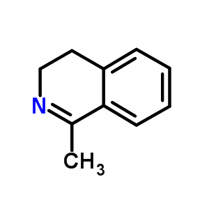 3,4-二氢-1-甲基异喹啉结构式_2412-58-0结构式