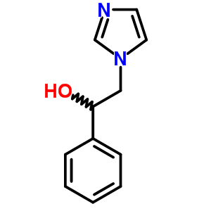 2-(1-咪唑yl)-1-苯基乙醇结构式_24155-47-3结构式