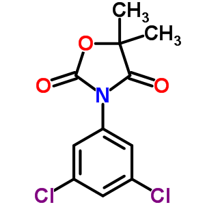 菌核利结构式_24201-58-9结构式
