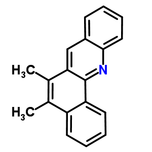 5,6-二甲基-苯[c]吖啶结构式_2422-78-8结构式