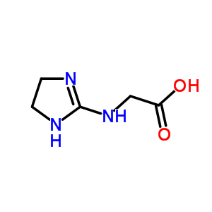 n-(4,5-二氢-1H-咪唑-2-基)-甘氨酸结构式_24341-62-6结构式