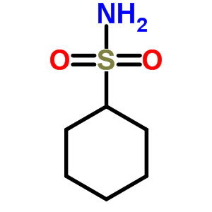 (7CI,8CI,9CI)-环己烷磺酰胺结构式_2438-38-2结构式