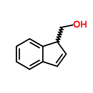1H-茚-1-甲醇结构式_2471-88-7结构式