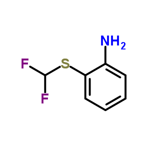 2-[(二氟甲基)硫代]苯胺盐酸盐结构式_24933-58-2结构式