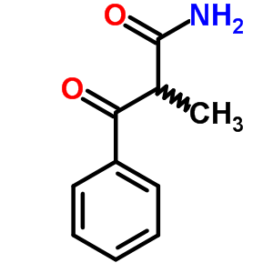 a-甲基-b-氧代-苯丙酰胺结构式_24956-48-7结构式