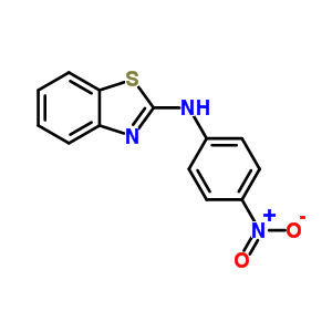 N-(4-硝基苯基)苯并噻唑-2-胺结构式_2501-06-6结构式