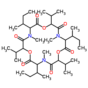 恩镰孢菌素 A结构式_2503-13-1结构式