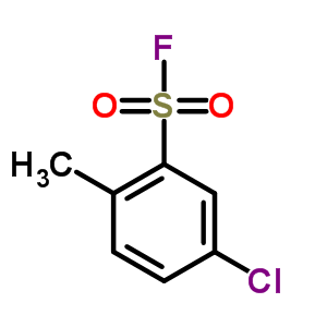 5-氯-2-甲基-苯磺酰氟结构式_25300-26-9结构式