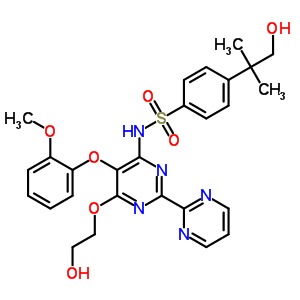 羟基波生坦结构式_253688-60-7结构式