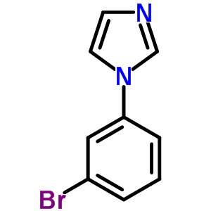 1-(3-溴苯基)咪唑结构式_25372-02-5结构式