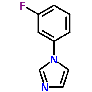 1-(3-氟苯基)咪唑结构式_25372-42-3结构式