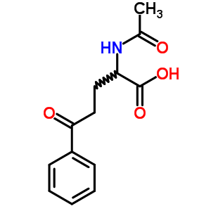 a-(乙酰基氨基)-d-氧代-苯戊酸结构式_2545-56-4结构式