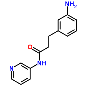 3-氨基-n-3-吡啶-苯丙酰胺结构式_25844-50-2结构式