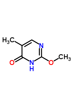 (9ci)-2-甲氧基-5-甲基-4(1H)-嘧啶酮结构式_25902-91-4结构式