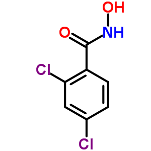 2,4-二氯-n-羟基-苯甲酰胺结构式_2593-23-9结构式