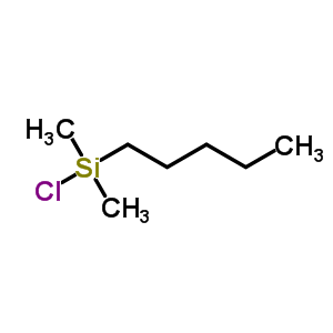 N-戊基二甲基氯硅烷结构式_25938-34-5结构式