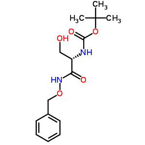 N-[(1S)-1-(羟基甲基)-2-氧代-2-[(苯基甲氧基)氨基]乙基]-氨基甲酸叔丁酯结构式_26048-92-0结构式