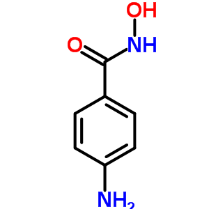 4-氨基-n-羟基-苯甲酰胺结构式_26071-05-6结构式