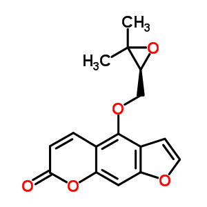 氧化前胡素结构式_26091-73-6结构式