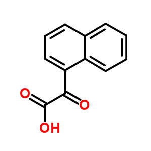 1-萘甲酰基甲酸结构式_26153-26-4结构式