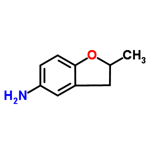 2,3-二氢-2-甲基-5-苯并呋喃胺结构式_26210-77-5结构式