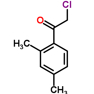 (9ci)-2-氯-1-(2,4-二甲基苯基)-乙酮结构式_2623-45-2结构式