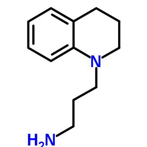 3-(3,4-二氢喹啉-1(2H)-基)丙烷-1-胺结构式_2637-31-2结构式