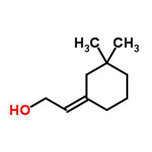 (Z)-3,3-二甲基环亚己基乙醇结构式_26532-23-0结构式