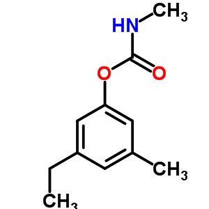 3-乙基-5-甲基苯酚 1-(N-甲基氨基甲酸酯)结构式_2655-16-5结构式