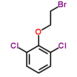 2-(2-溴乙氧基)-1,3-二氯苯结构式_26583-73-3结构式