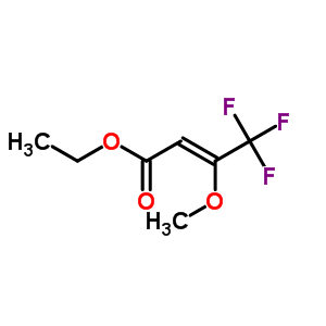 3-Methoxy-4,4,4-trifluorocrotonic acid ethyl esterStructure,26717-84-0Structure 3-Methoxy-4,4,4-trifluorocrotonic acid ethyl ester Structure,26717-84-0Structure