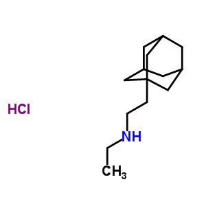 1-(2-乙基氨基乙基)金刚烷盐酸盐水合物结构式_26831-44-7结构式