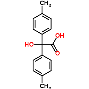 a-羟基-4-甲基-a-(4-甲基苯基)-苯乙酸结构式_2695-79-6结构式