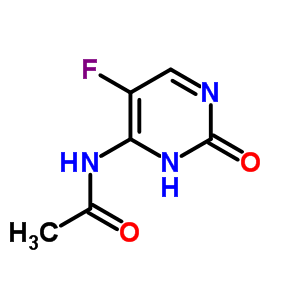 n-(5-氟-2,3-二氢-2-氧代-4-嘧啶)-乙酰胺结构式_2711-88-8结构式
