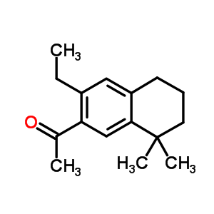 1-(3-乙基-5,6,7,8-四氢-8,8-二甲基-2-萘)-乙酮结构式_27413-60-1结构式