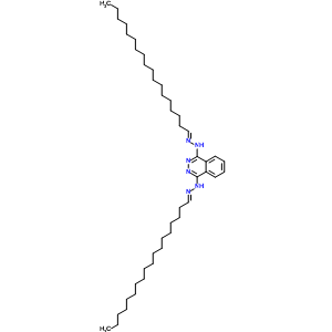 N,N-双(十八基氨基)二氮杂萘-1,4-二胺结构式_27702-17-6结构式