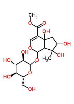 野芝麻新苷结构式_27856-54-8结构式