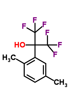 2-(2-羟基六氟异丙基)-对二甲苯结构式_28180-47-4结构式