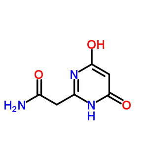 2-(4,6-二羟基嘧啶-2-基)乙酰胺结构式_28215-45-4结构式