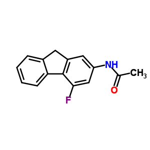 n-(4-氟-9h-芴-2-基)-乙酰胺结构式_2823-91-8结构式