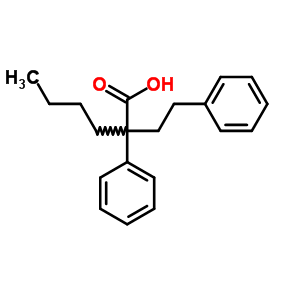a-丁基-a-苯基-苯丁酸结构式_2902-56-9结构式
